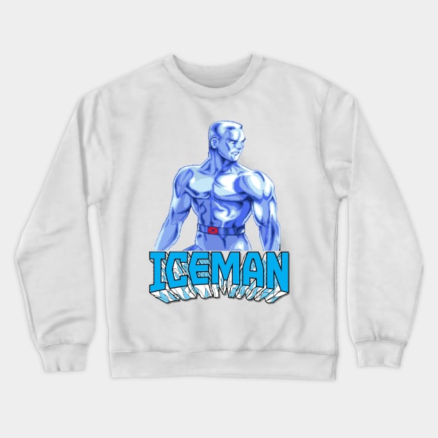 Ice Guy Superhero Crewneck Sweatshirt by TheM6P